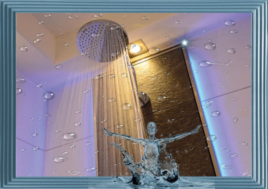 fürdőszoba felújítás zuhanyzó hangulatvilágítás